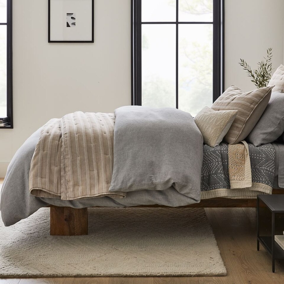 Textured Hexagon Rug West Elm UK